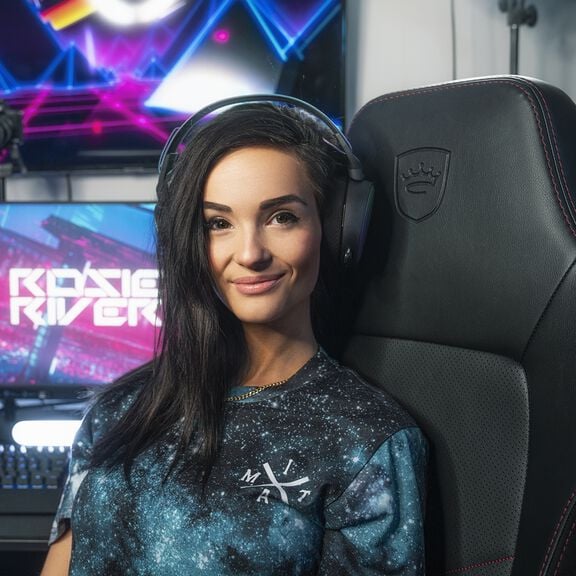 noblechairs gaming chairs - Twitch Rosie River